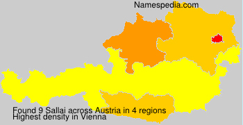 Surname Sallai in Austria Surname Sallai in Austria