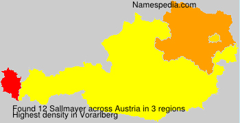 Surname Sallmayer in Austria Surname Sallmayer in Austria