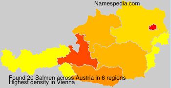 Surname Salmen in Austria Surname Salmen in Austria