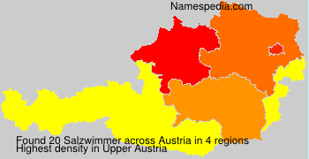 Surname Salzwimmer in Austria Surname Salzwimmer in Austria