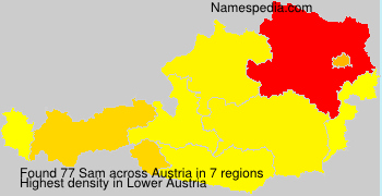Surname Sam in Austria Surname Sam in Austria