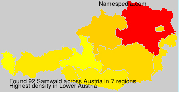 Surname Samwald in Austria Surname Samwald in Austria