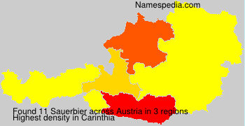 Surname Sauerbier in Austria Surname Sauerbier in Austria