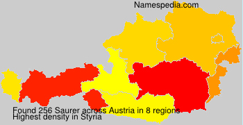 Surname Saurer in Austria Surname Saurer in Austria