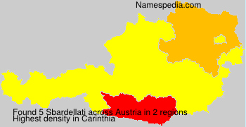 Surname Sbardellati in Austria