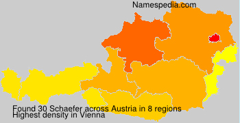 Surname Schaefer in Austria Surname Schaefer in Austria