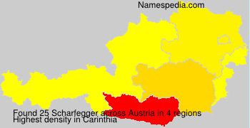 Surname Scharfegger in Austria Surname Scharfegger in Austria