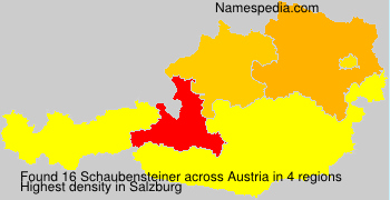 Surname Schaubensteiner in Austria Surname Schaubensteiner in Austria