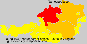 Surname Schaumberger in Austria Surname Schaumberger in Austria