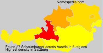 Surname Schaumburger in Austria Surname Schaumburger in Austria