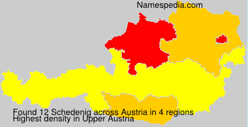 Surname Schedenig in Austria Surname Schedenig in Austria