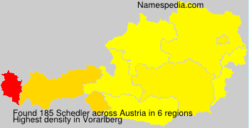 Surname Schedler in Austria Surname Schedler in Austria