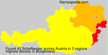 Surname Schefberger in Austria Surname Schefberger in Austria