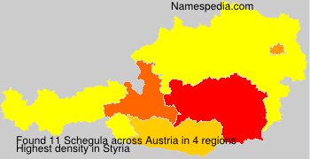 Surname Schegula in Austria Surname Schegula in Austria