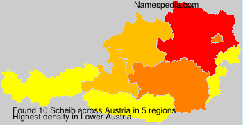 Surname Scheib in Austria Surname Scheib in Austria