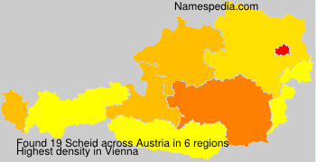 Surname Scheid in Austria Surname Scheid in Austria