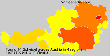 Surname Scheidel in Austria Surname Scheidel in Austria
