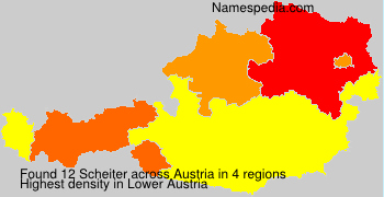 Surname Scheiter in Austria Surname Scheiter in Austria