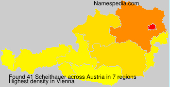 Surname Scheithauer in Austria Surname Scheithauer in Austria