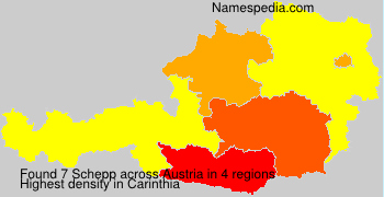 Surname Schepp in Austria Surname Schepp in Austria