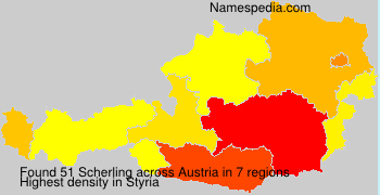 Surname Scherling in Austria Surname Scherling in Austria