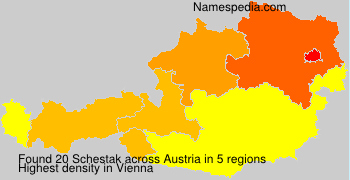 Surname Schestak in Austria Surname Schestak in Austria
