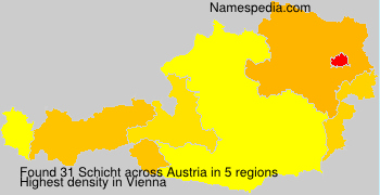 Surname Schicht in Austria Surname Schicht in Austria