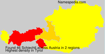 Surname Schiechtl in Austria Surname Schiechtl in Austria