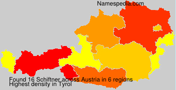 Surname Schiftner in Austria Surname Schiftner in Austria