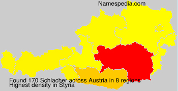 Surname Schlacher in Austria Surname Schlacher in Austria
