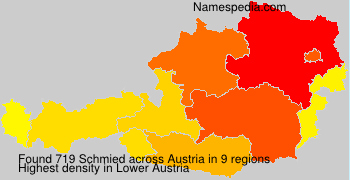 Surname Schmied in Austria Surname Schmied in Austria