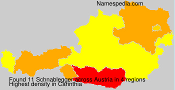 Surname Schnablegger in Austria Surname Schnablegger in Austria