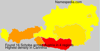 Surname Schoba in Austria Surname Schoba in Austria