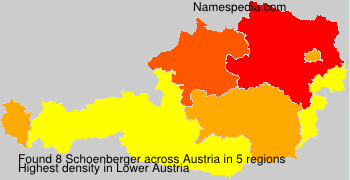 Surname Schoenberger in Austria Surname Schoenberger in Austria