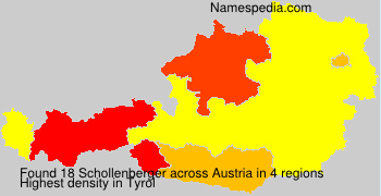 Surname Schollenberger in Austria Surname Schollenberger in Austria