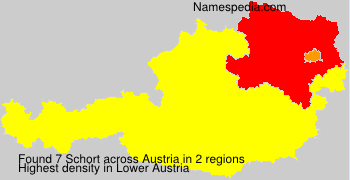 Surname Schort in Austria