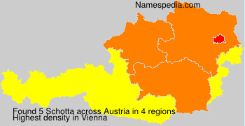 Surname Schotta in Austria