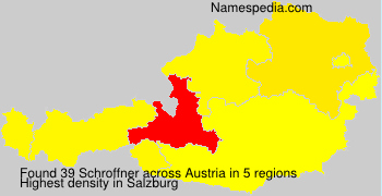 Surname Schroffner in Austria Surname Schroffner in Austria