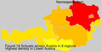Surname Schuetz in Austria Surname Schuetz in Austria