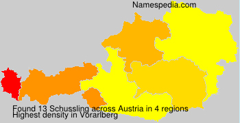 Surname Schussling in Austria Surname Schussling in Austria