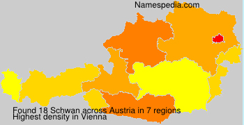 Surname Schwan in Austria Surname Schwan in Austria