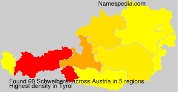 Surname Schweiberer in Austria
