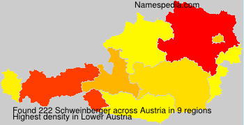 Surname Schweinberger in Austria Surname Schweinberger in Austria