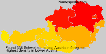 Surname Schweitzer in Austria Surname Schweitzer in Austria