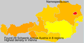 Surname Schwenk in Austria Surname Schwenk in Austria