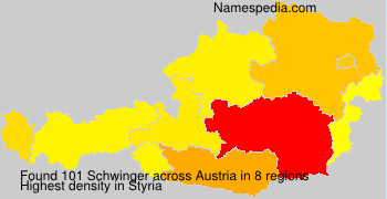 Surname Schwinger in Austria Surname Schwinger in Austria