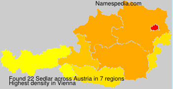 Surname Sedlar in Austria Surname Sedlar in Austria