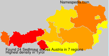 Surname Sedlmayr in Austria Surname Sedlmayr in Austria