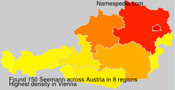 Surname Seemann in Austria Surname Seemann in Austria