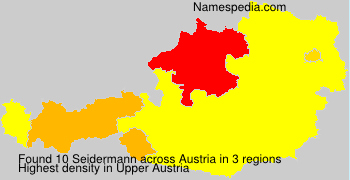 Surname Seidermann in Austria Surname Seidermann in Austria